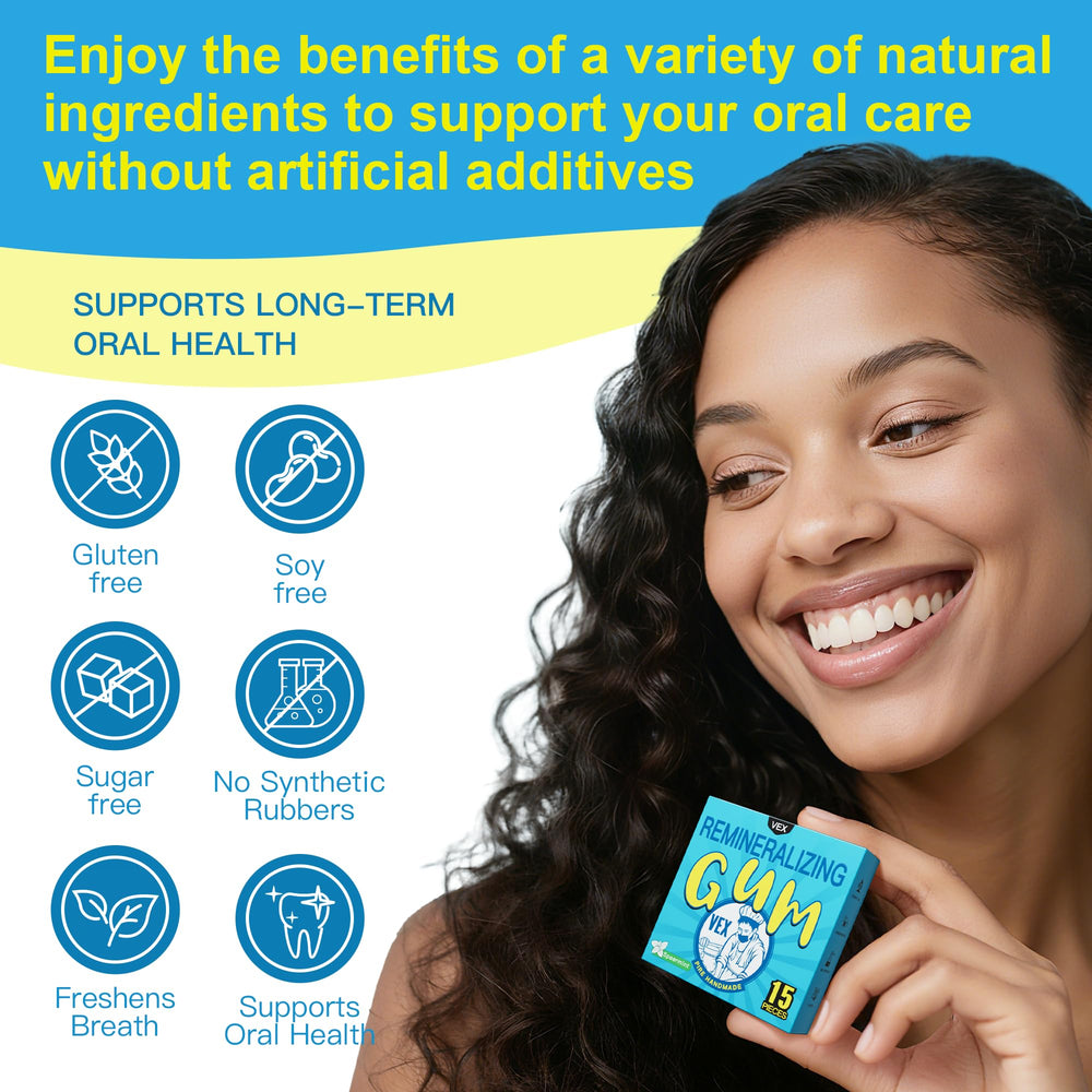 VEX handcrafted batch gum highlights natural ingredients and smooth, satisfying chew