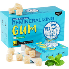 VEX remineralizing gum mint pack for on-the-go fresh breath and enamel support