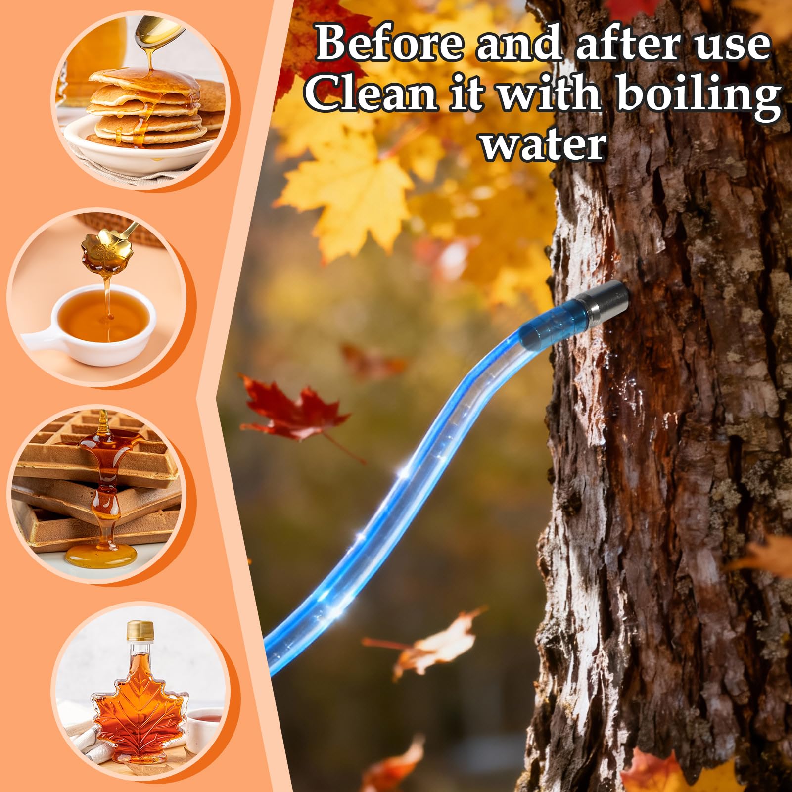 Drill bit used to create precise tap holes in trees