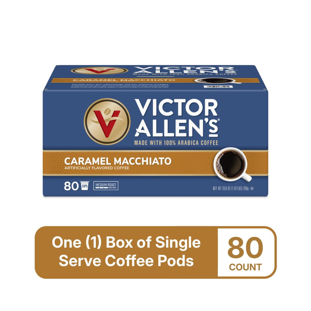 100 percent Arabica beans used in Victor Allen's Caramel Macchiato