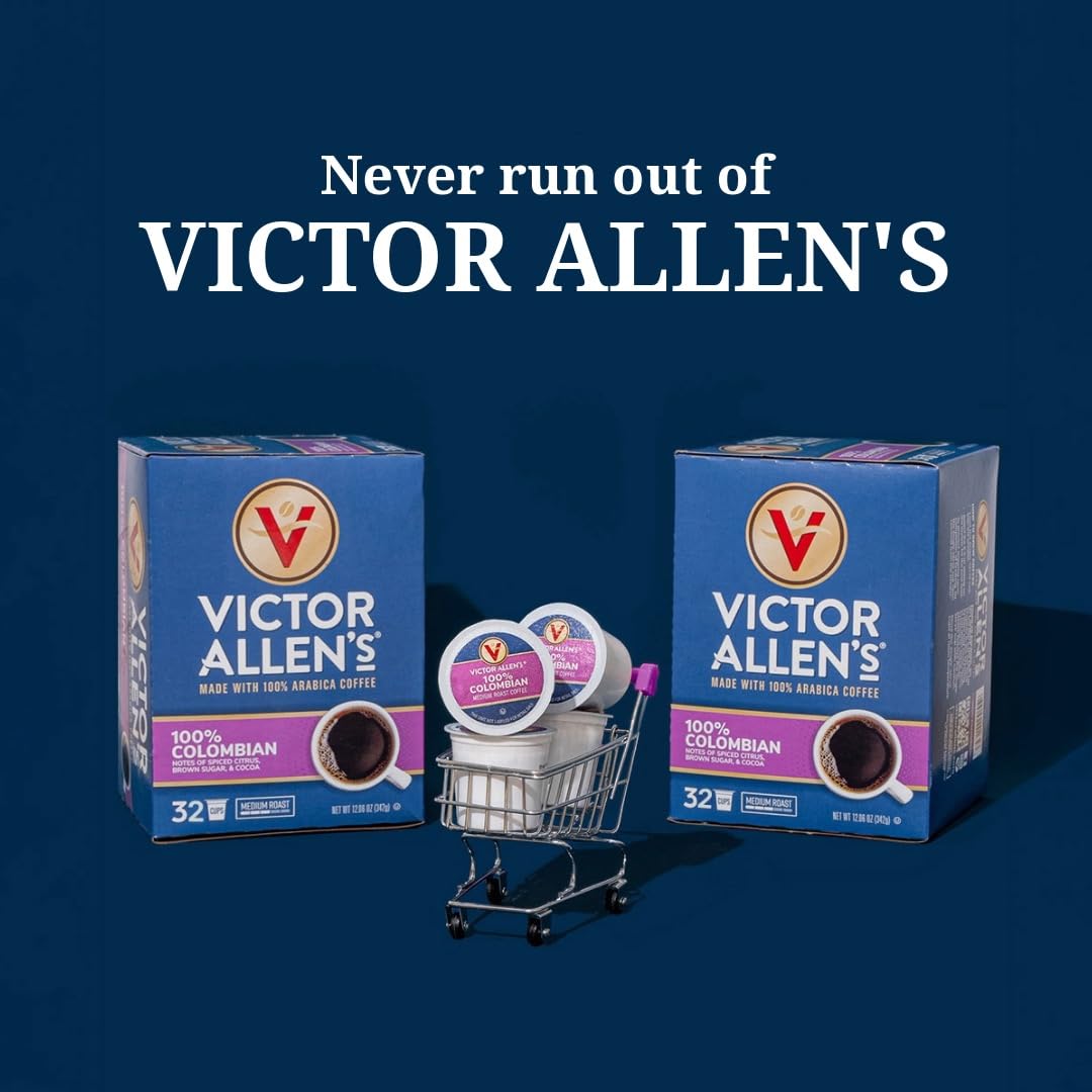 Victor Allen's Coffee Keurig pods for brewing a satisfying cup