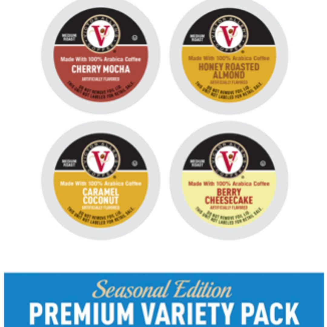 Victor Allen's Springtime Flavors Pack showcasing four medium-roast options