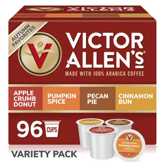 Victor Allen's Autumn Favorites Apple Crumb Donut pod for a warm morning treat