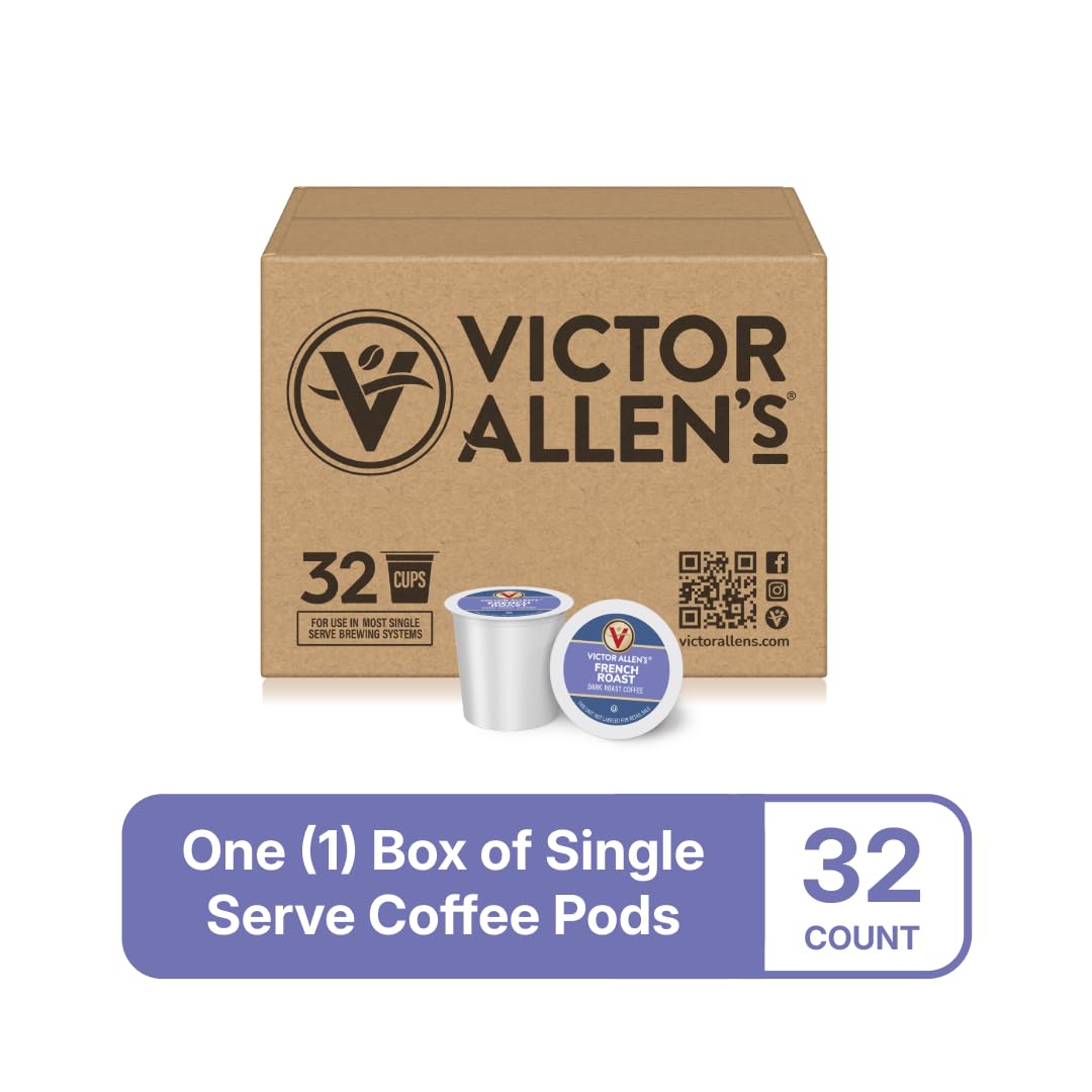 French Roast from Victor Allen's delivers a velvety body and smooth finish