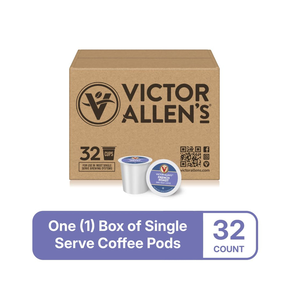 French Roast from Victor Allen's delivers a velvety body and smooth finish