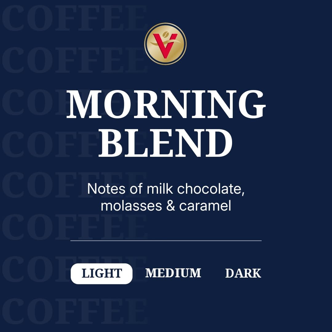 Victor Allen's Morning Blend box of 32 pods supports easy, consistent mornings at home.