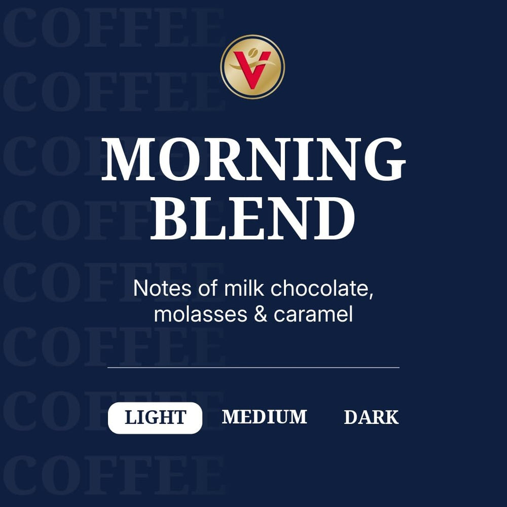 Victor Allen's Morning Blend box of 32 pods supports easy, consistent mornings at home.