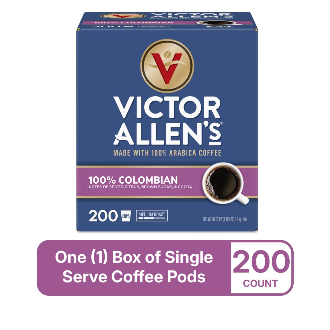 Single serve pod sleeve highlighting compatibility with Keurig brewers.