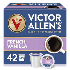 Victor Allen's Coffee vanilla-flavored pods pack for easy mornings.
