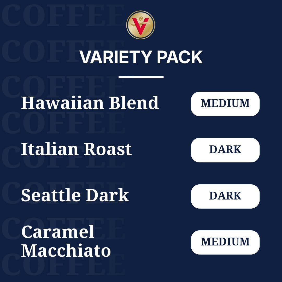 Victor Allen's Kona Blend pod highlighting floral aroma and smooth finish.