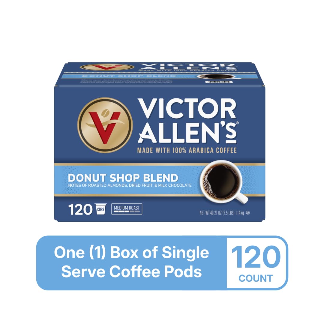 Donut Shop Blend brewing at 8 oz for balanced flavor