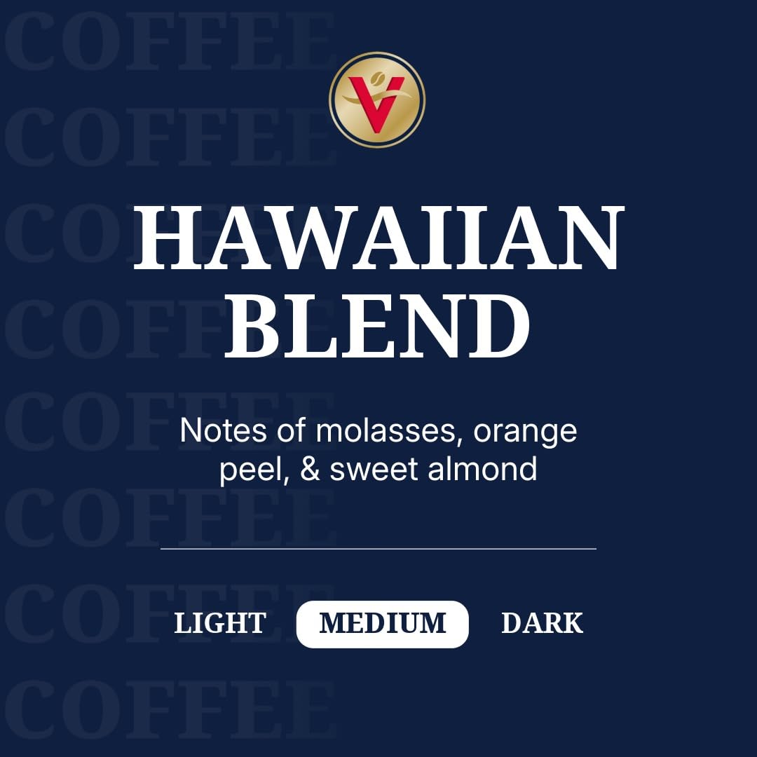 Victor Allen's Hawaiian Blend pods ready for Keurig brewing.