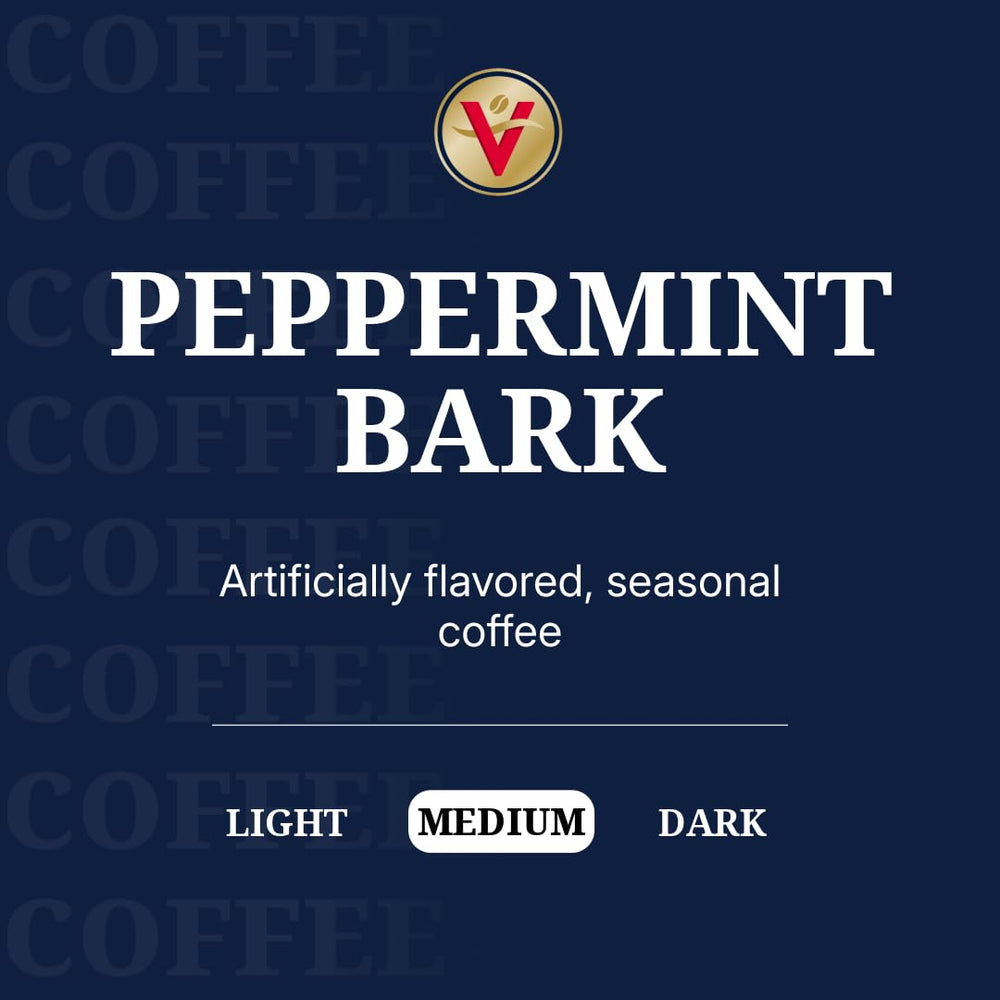 Victor Allen's Peppermint Bark pour cup highlights peppermint aroma and creamy notes