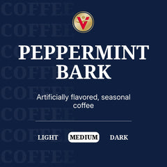Victor Allen's Peppermint Bark pour cup highlights peppermint aroma and creamy notes