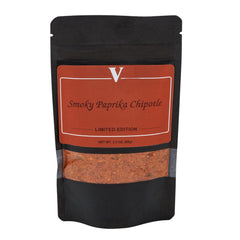 Victoria Taylor's Smoky Paprika Chipotle seasoning bottle adds smoky depth to meals.