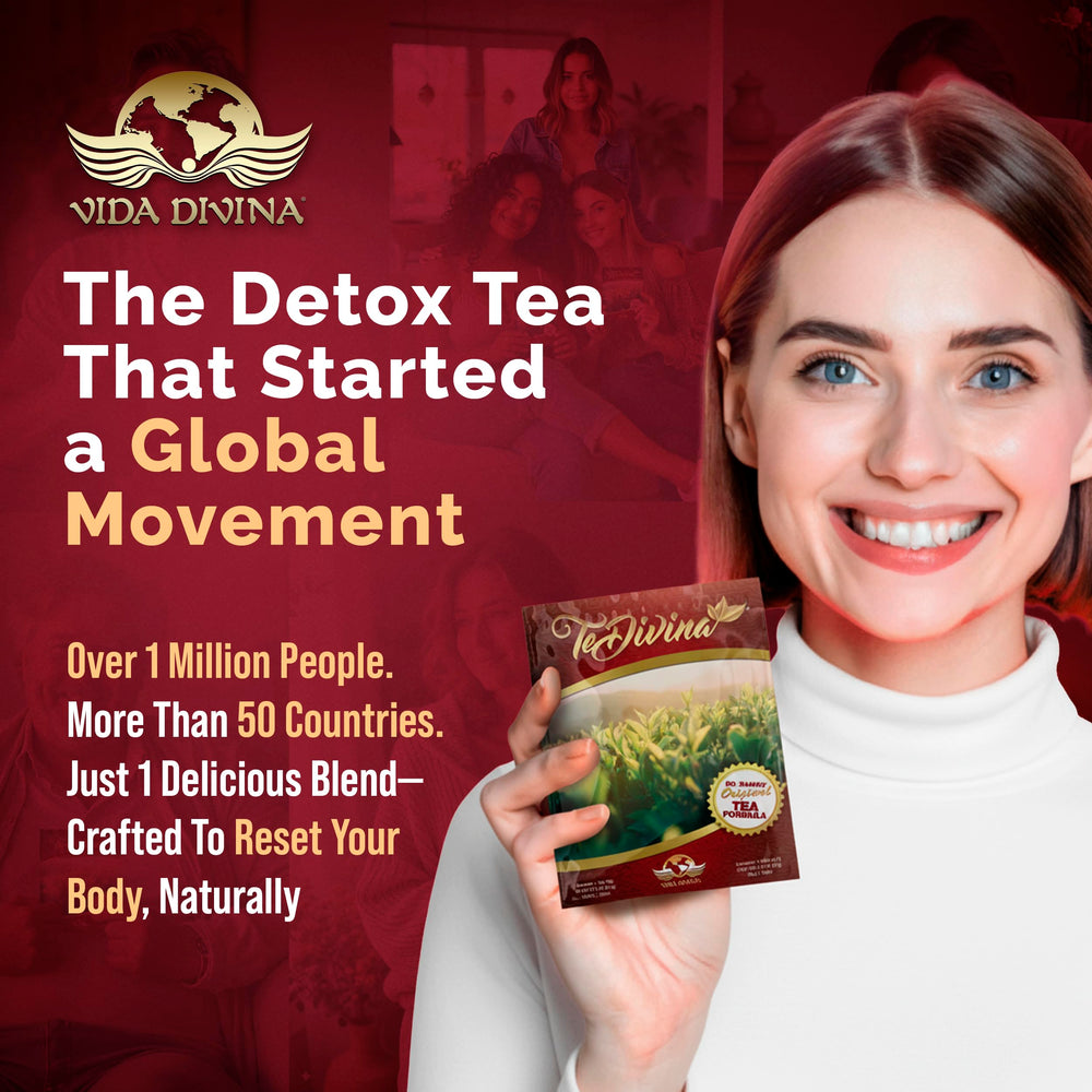 Vida Divina Te Divina relaxing tea scene evokes calm energy and routine.