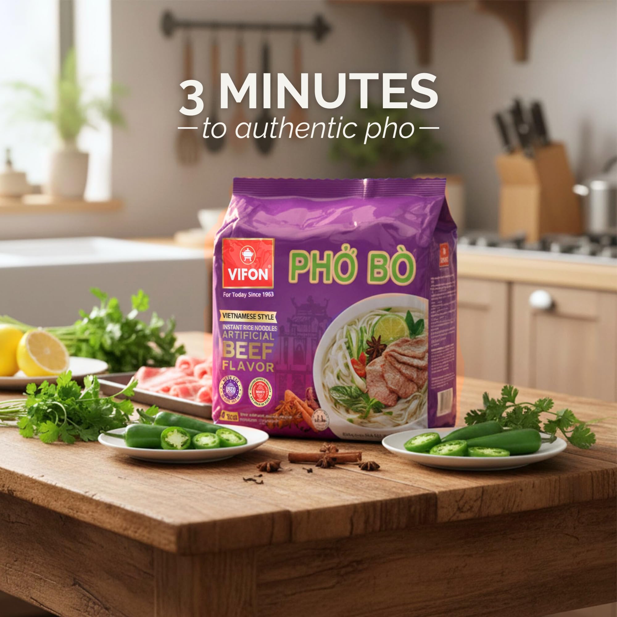 VIFON Phở Bò office lunch idea for quick, flavorful midday break
