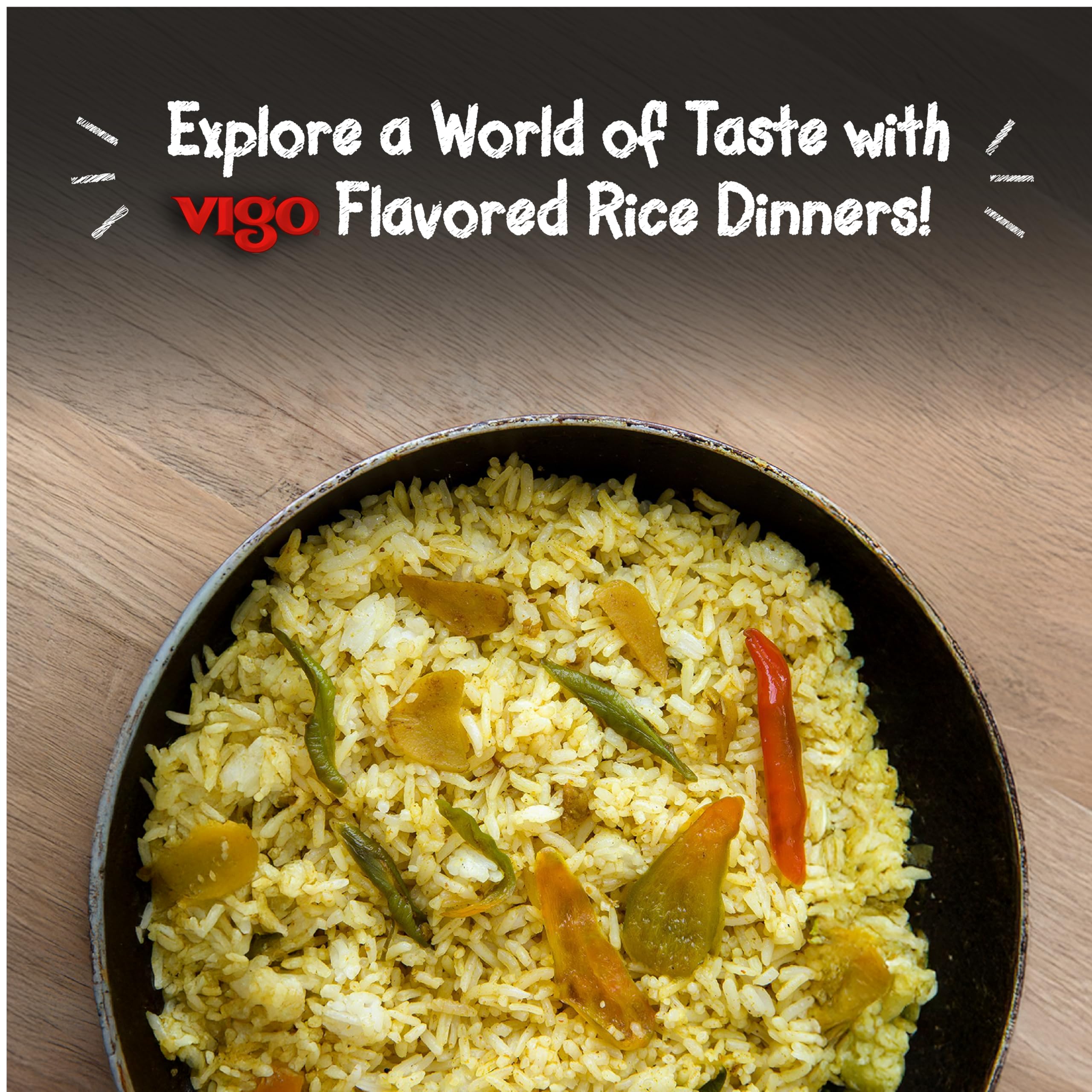 Vigo coconut ginger rice aroma with sea salt highlights flavor.