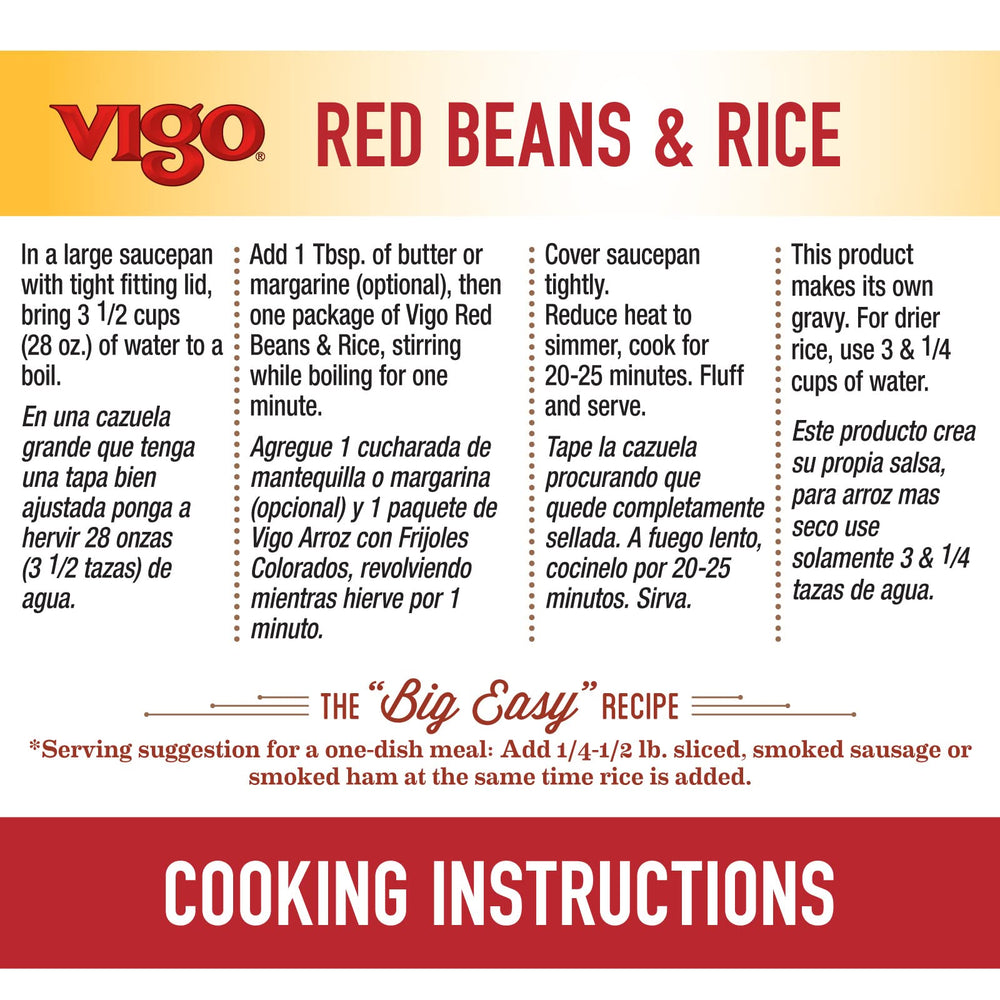 Vigo Red Beans and Rice captures New Orleans flavor in a convenient option.