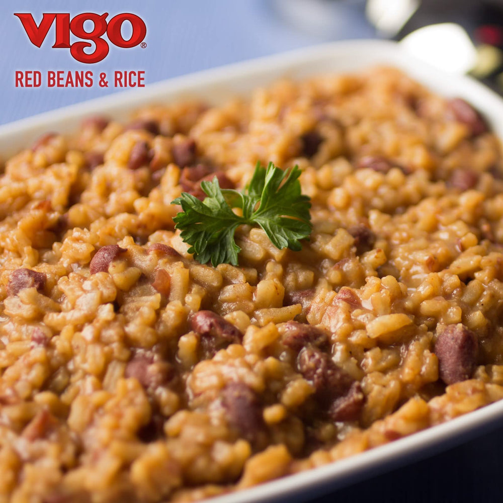 Vigo Red Beans and Rice pack of 12 for weeknight meals.