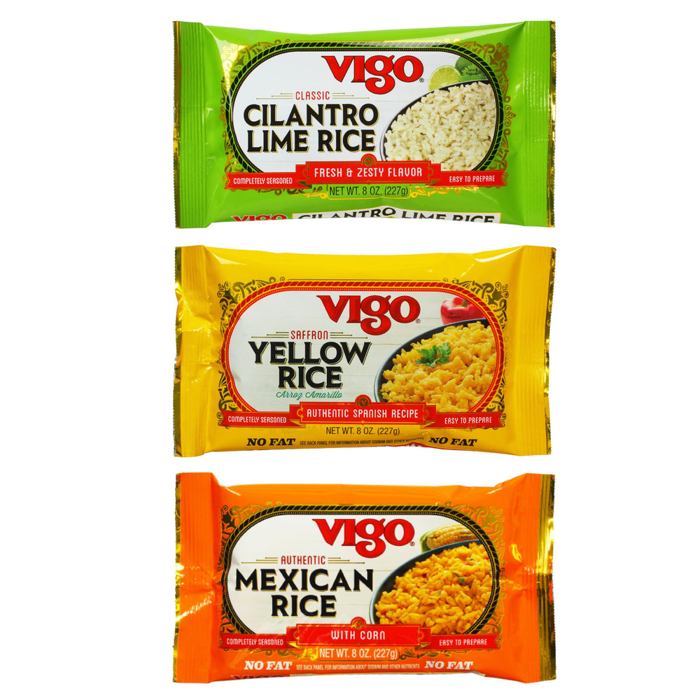 Vigo saffron yellow rice prepared as a vibrant side dish