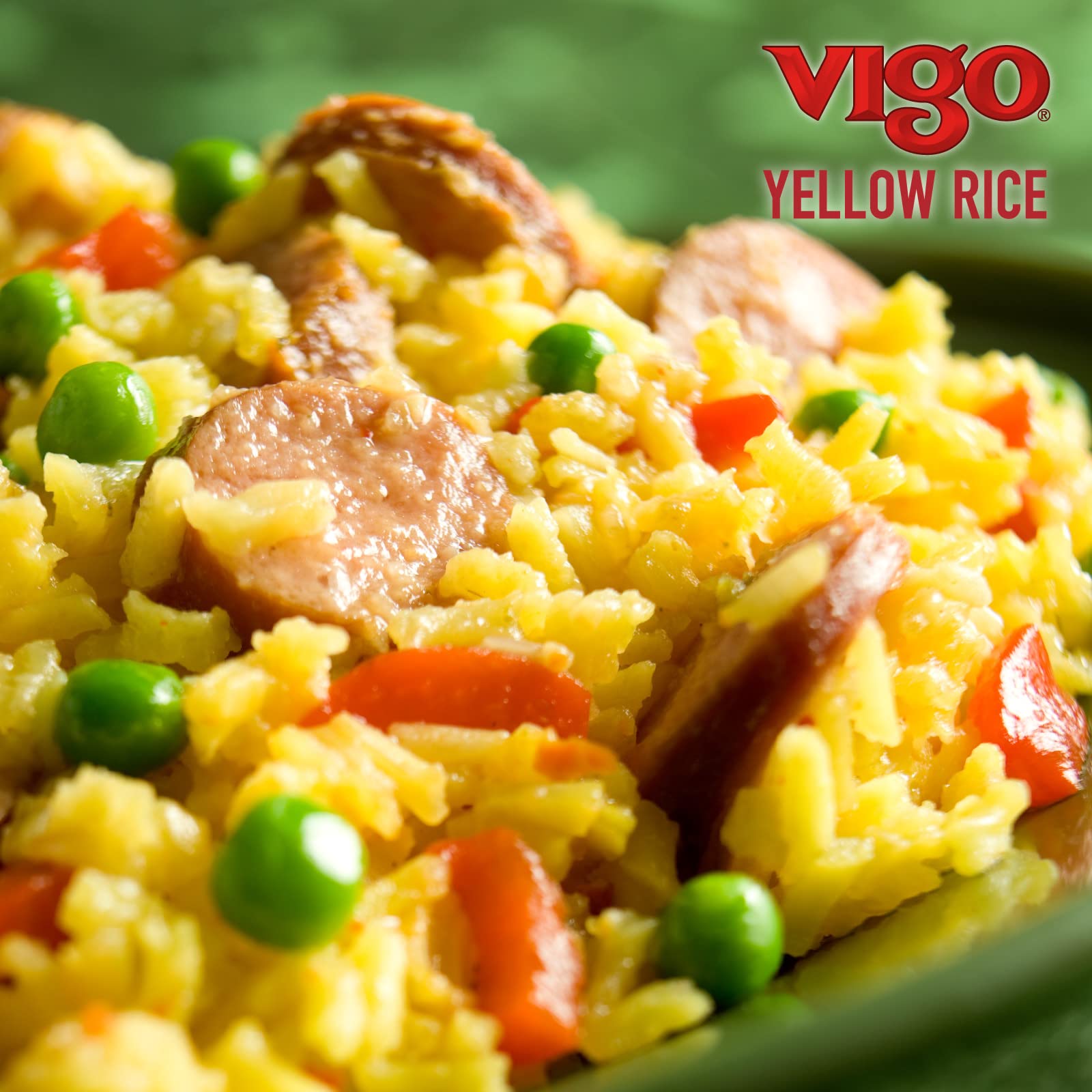 Low-fat Vigo saffron yellow rice, no MSG