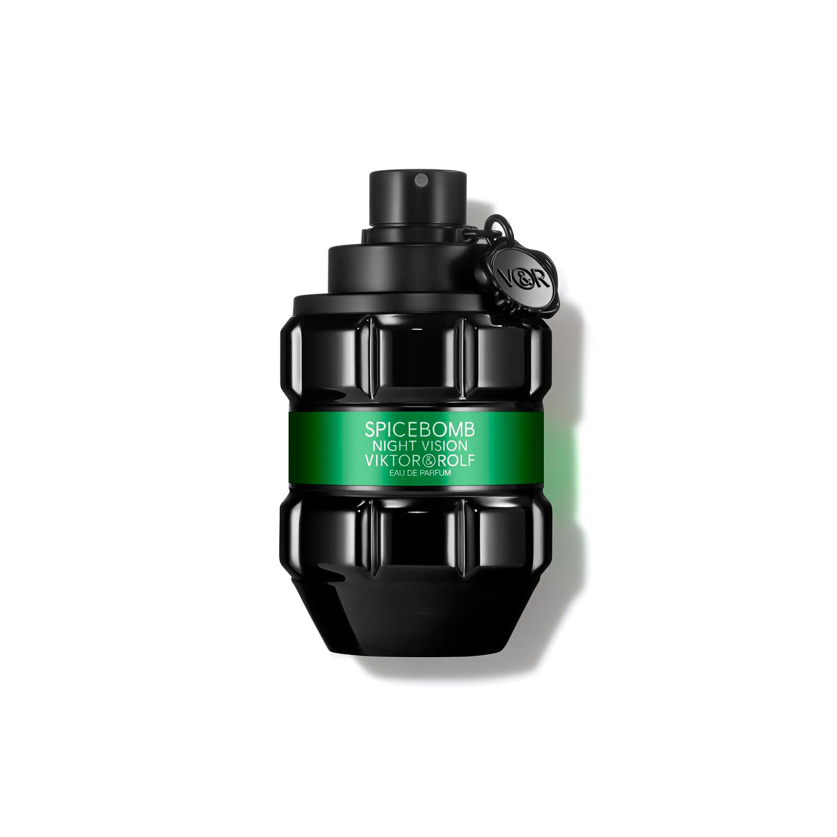 Viktor Rolf Spicebomb Night Vision bottle front view, bold evening scent