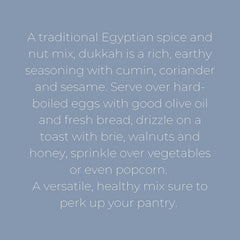 Close-up of hazelnuts and sesame seeds in Villa Jerada Dukkah blend.