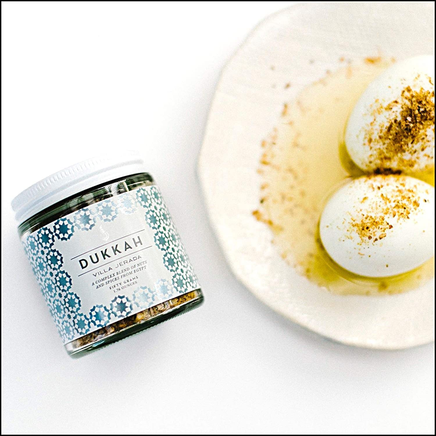 Roasted vegetables seasoned with Villa Jerada Dukkah for nutty aroma.