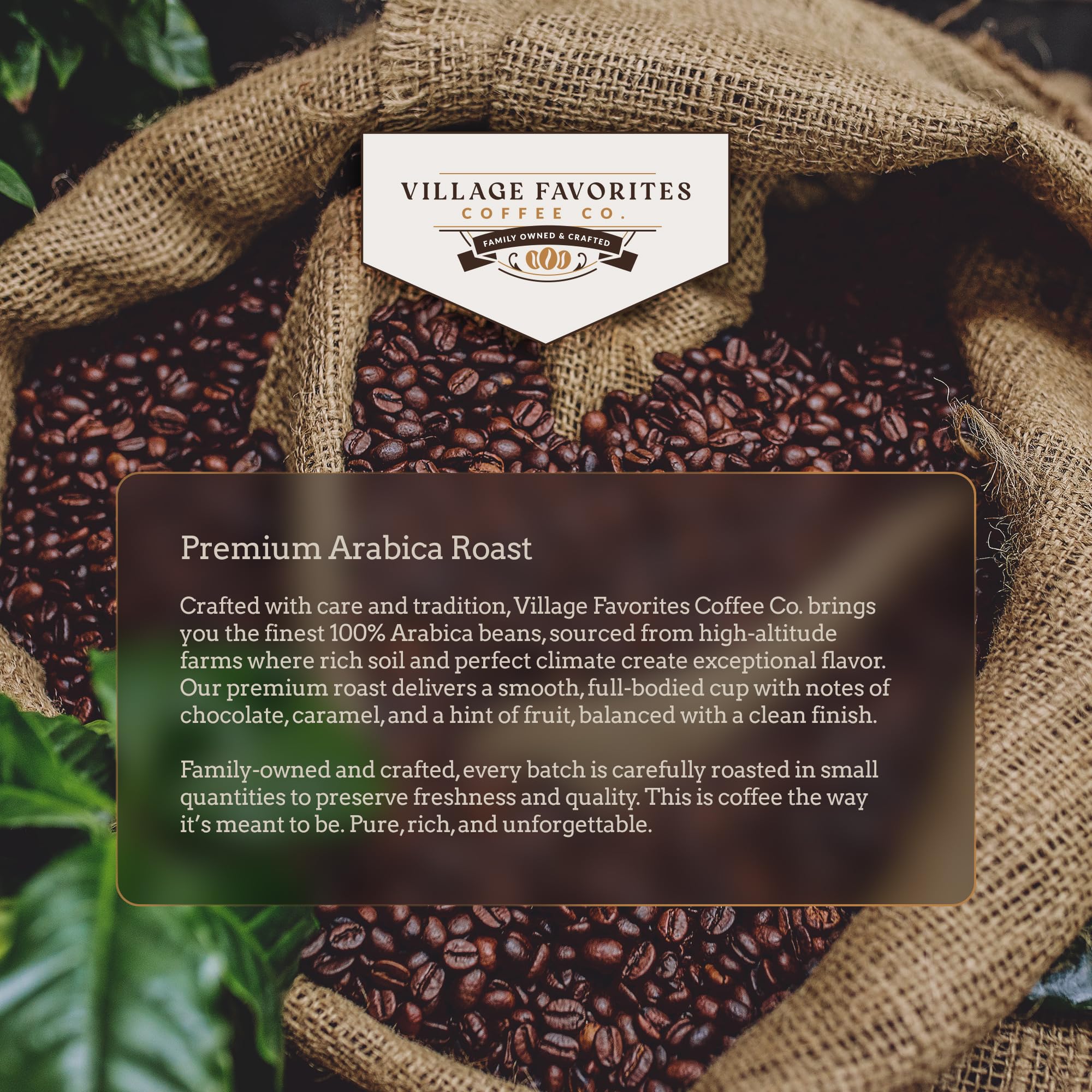 Mold-free packaging from Village Favorites preserving freshness and flavor