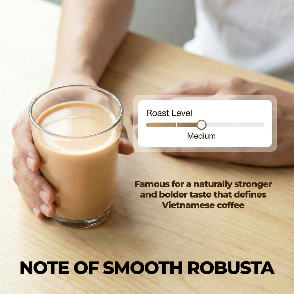 Trusted Vinacafe quality with reliable beans in every pack.