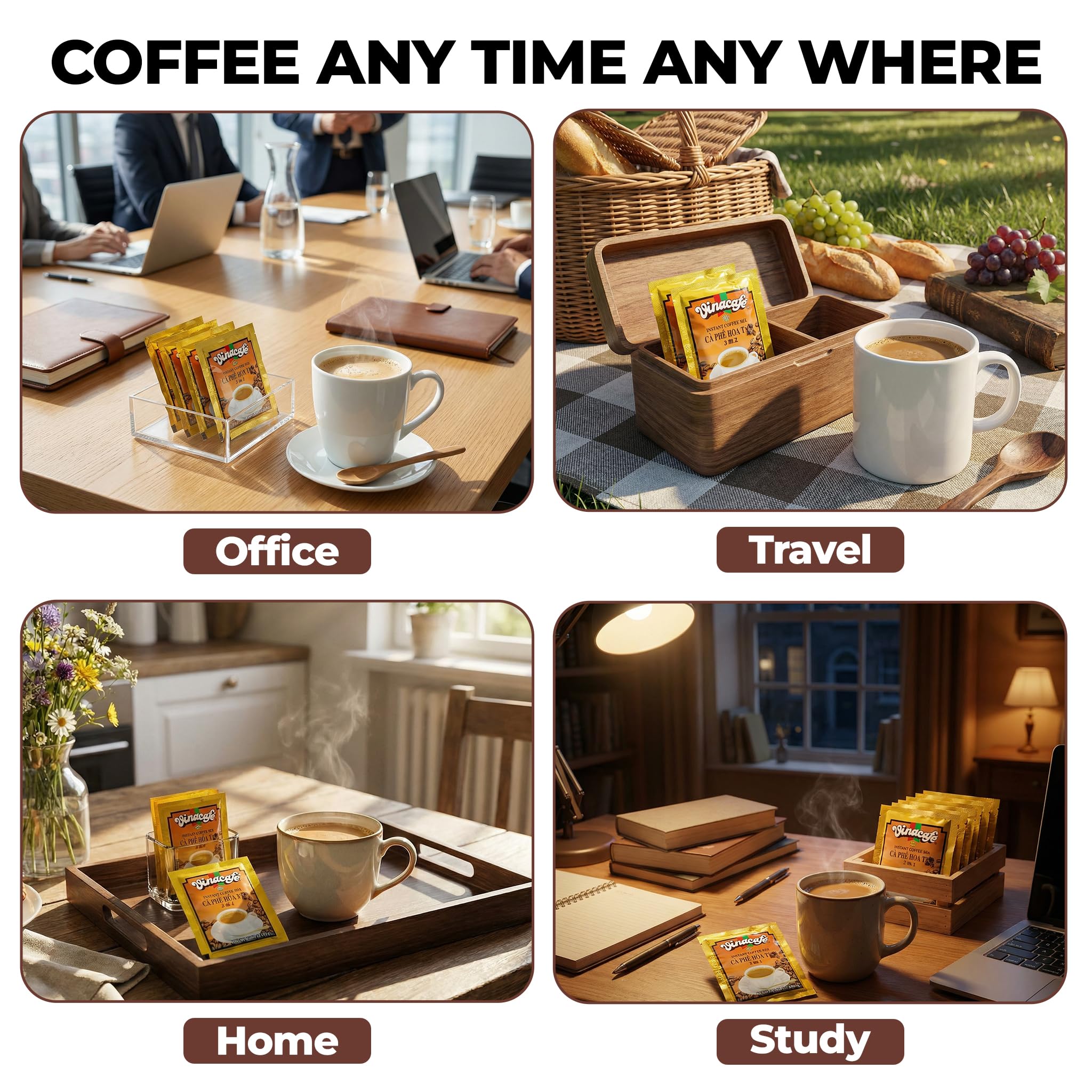 Vinacafe travel-friendly coffee pack for on-the-go