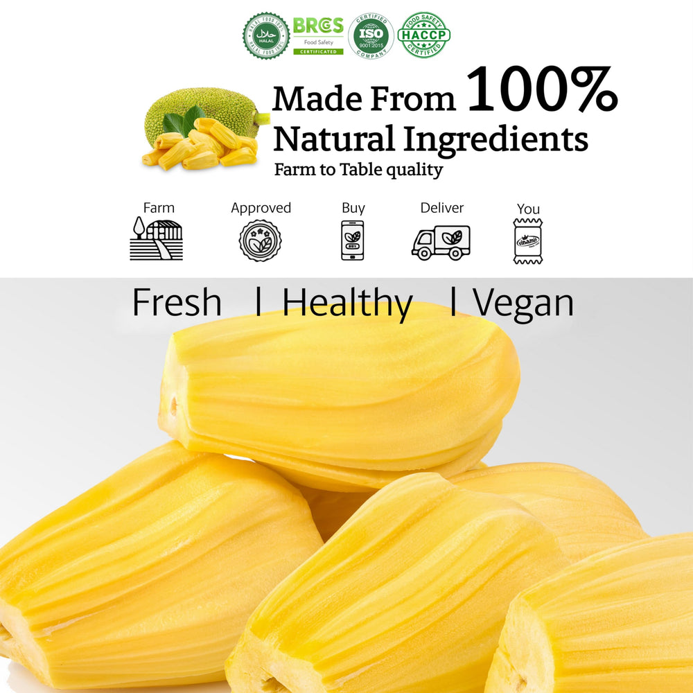 8.8 oz Vinamit bag preserves freshness at room temperature for days.
