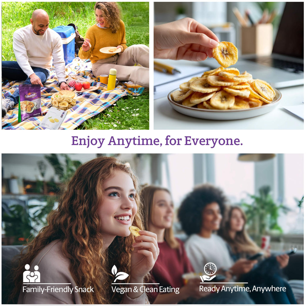 Vinamit banana chips offer potassium-rich energy for active days.