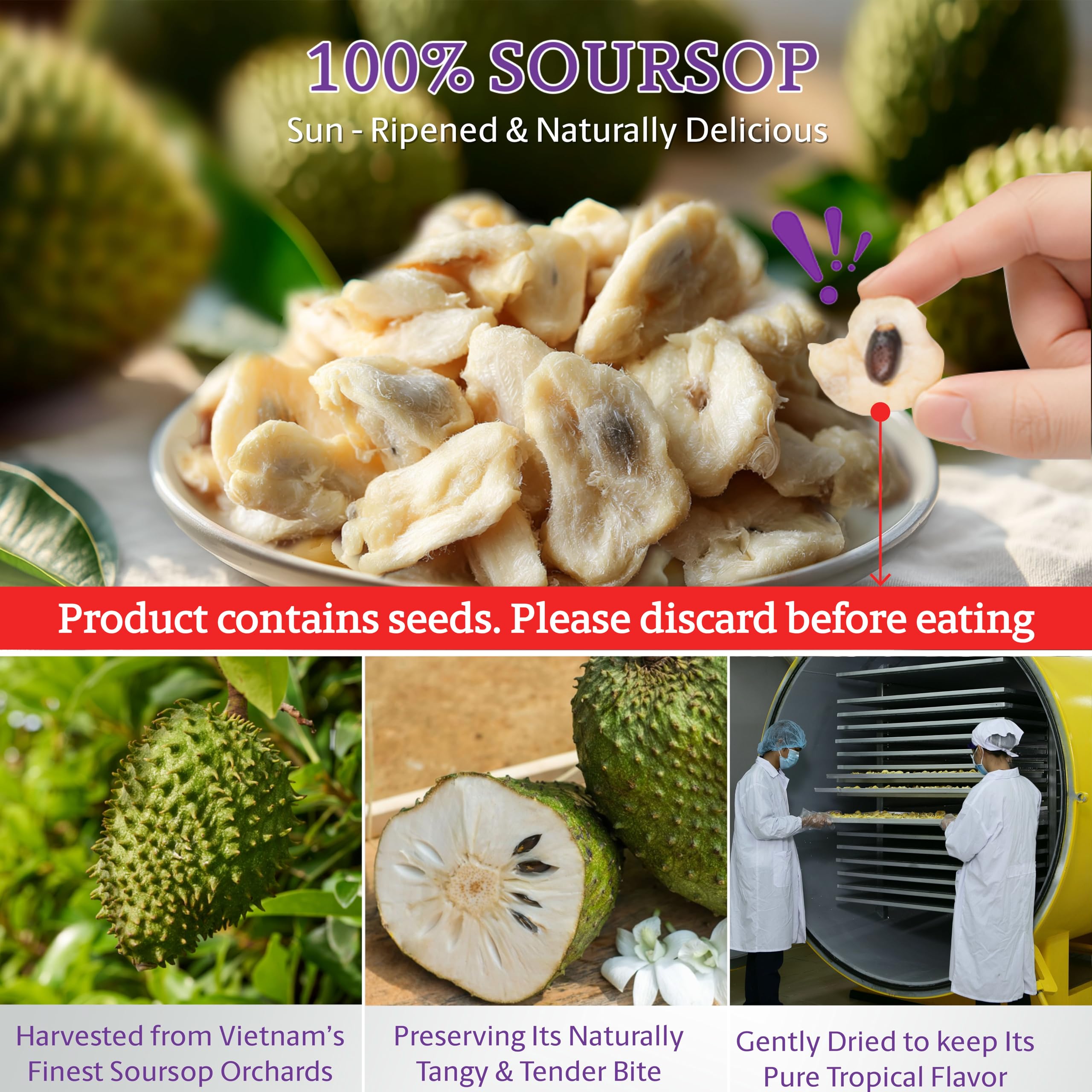 Vinamit soursop snack pack offers convenient, gluten-free fruit enjoyment