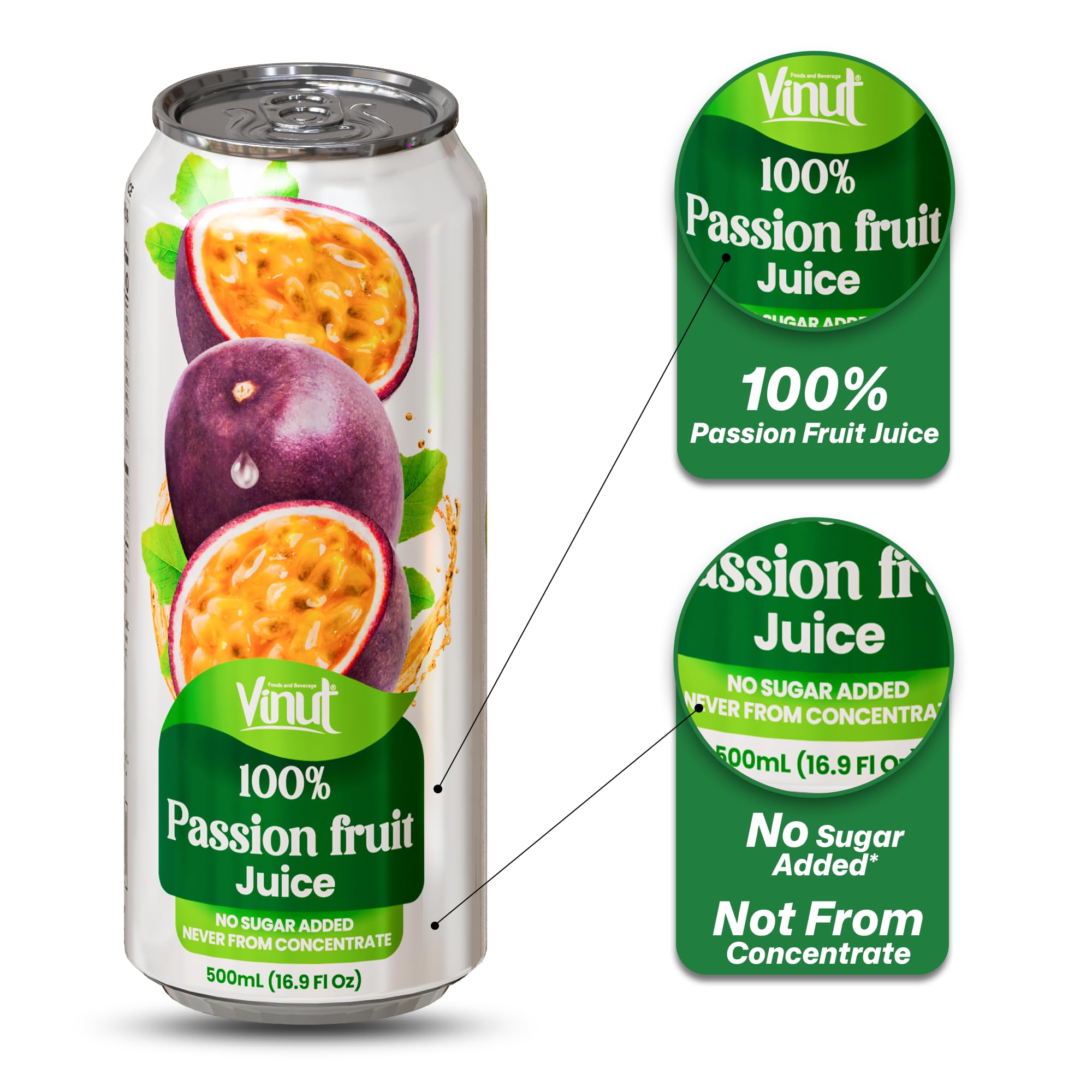 VINUT chilled pour into glass reveals refreshing tangy taste.