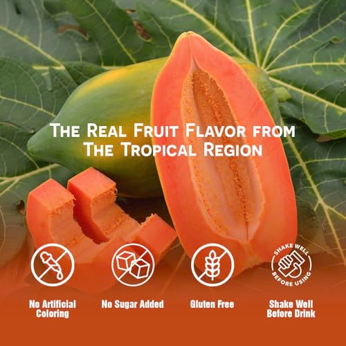 Pack of VINUT papaya juice cans on a pantry shelf, convenient family size.
