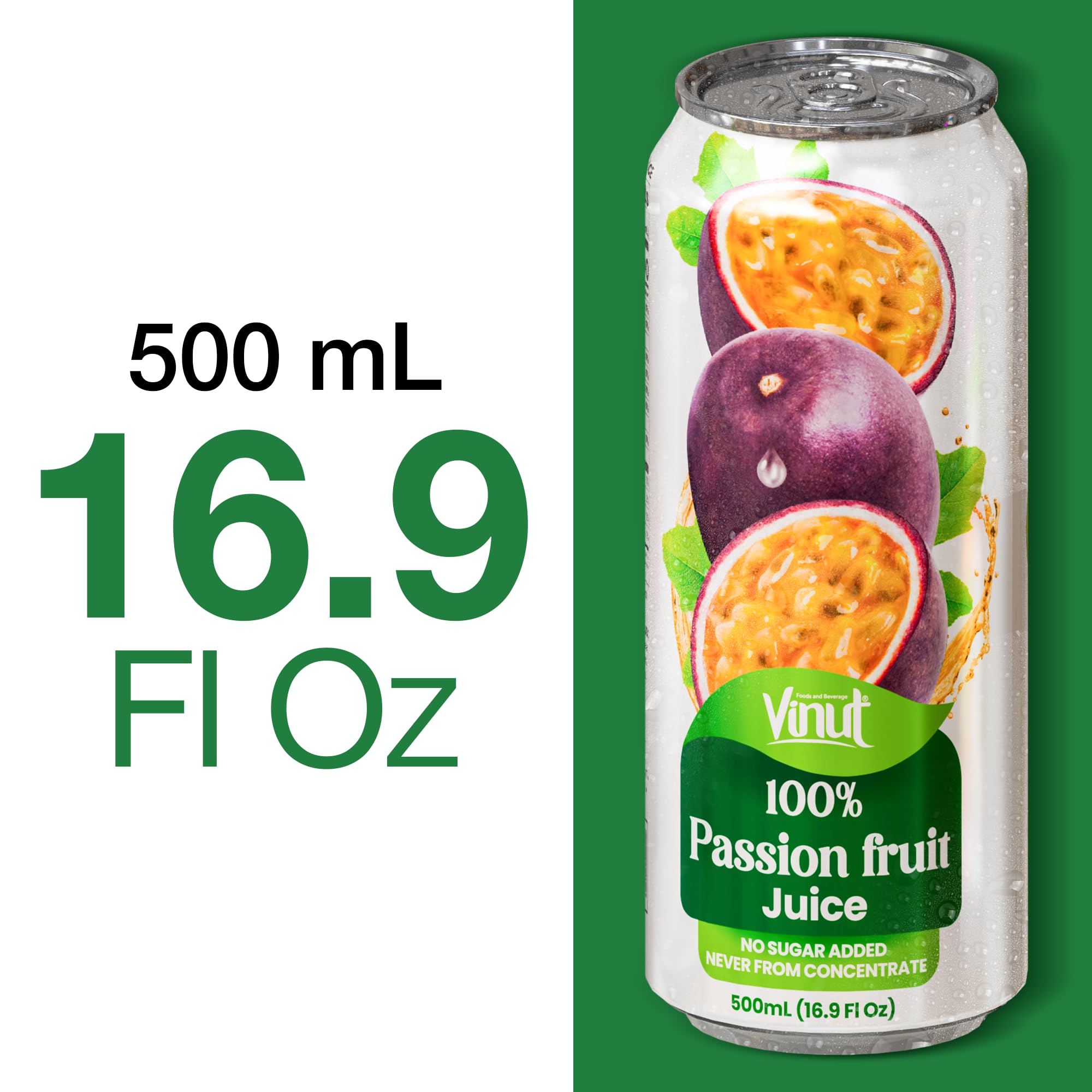 VINUT single-serving can ideal for smoothies and mocktails.