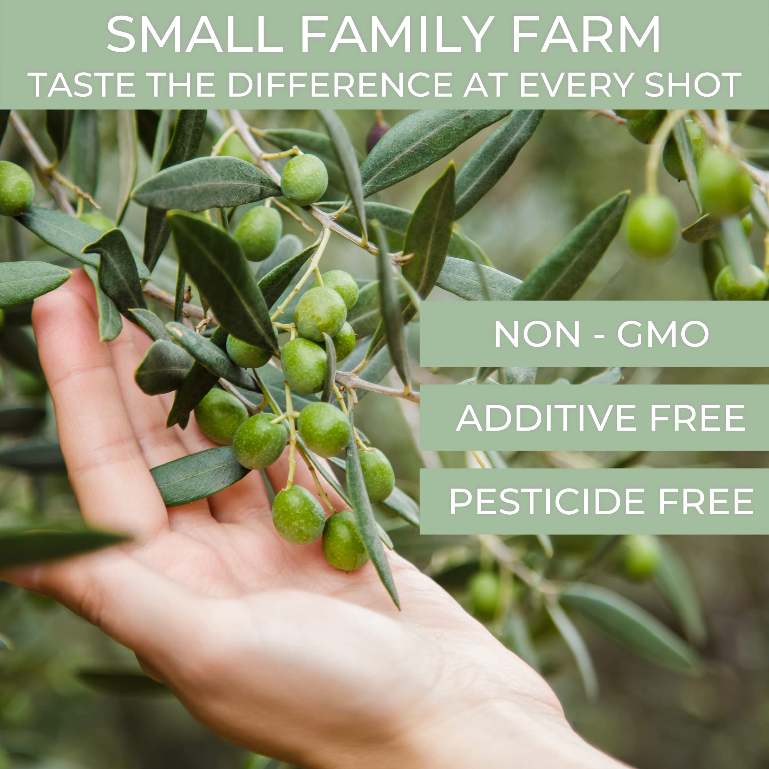 VIRGEEN Tuscany hills field sourcing emphasizes natural, small-batch production.
