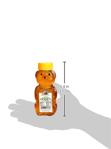 Virginia Brand Pure Honey jar closeup—viscous drizzle for yogurt or toast.