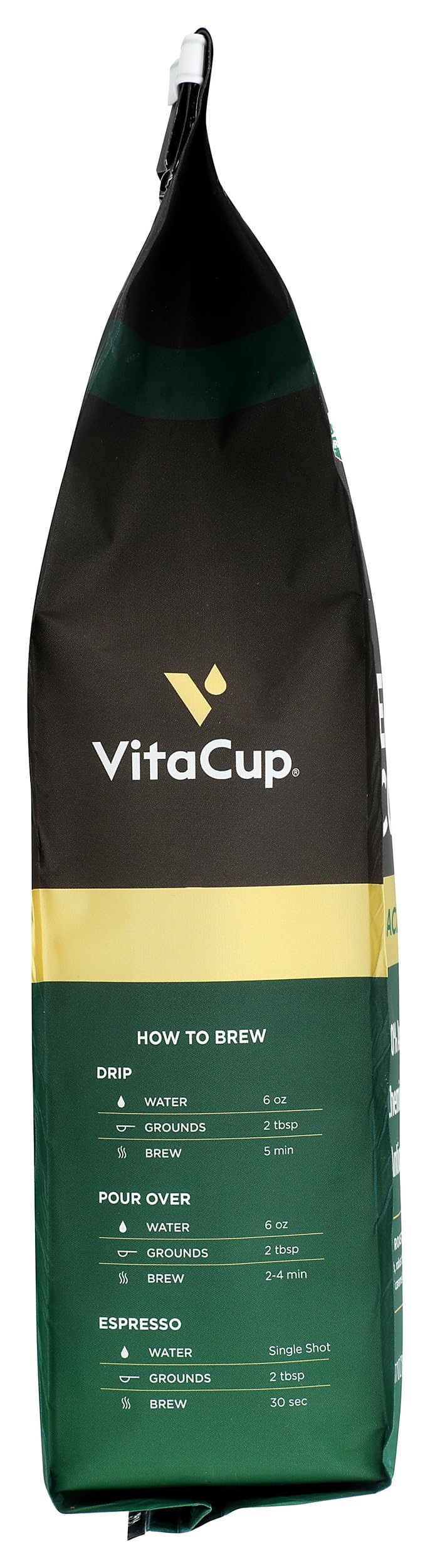 VitaCup Dark Roast Coffee Beans offer robust chocolate notes.