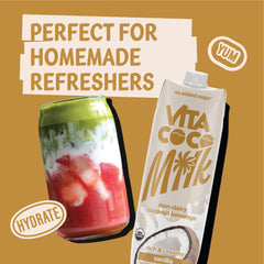Vita Coco Vanilla Coconut Milk over cereal for dairy-free mornings