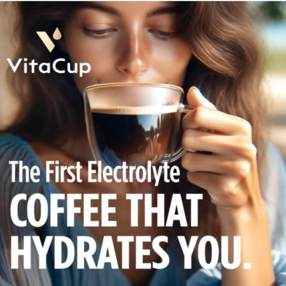 VitaCup Aquamin magnesium pod on a countertop, emphasizing enhanced mineral absorption.