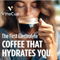 VitaCup Aquamin magnesium pod on a countertop, emphasizing enhanced mineral absorption.
