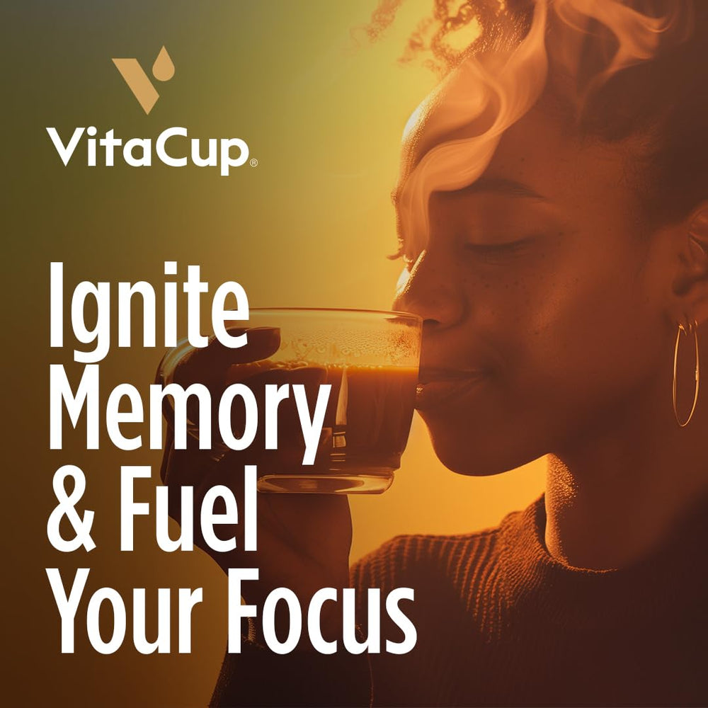 VitaCup Lightning with green coffee bean extract supports sustained energy.