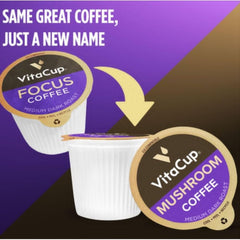 VitaCup Chaga immunity coffee pod with antioxidants for daily wellness