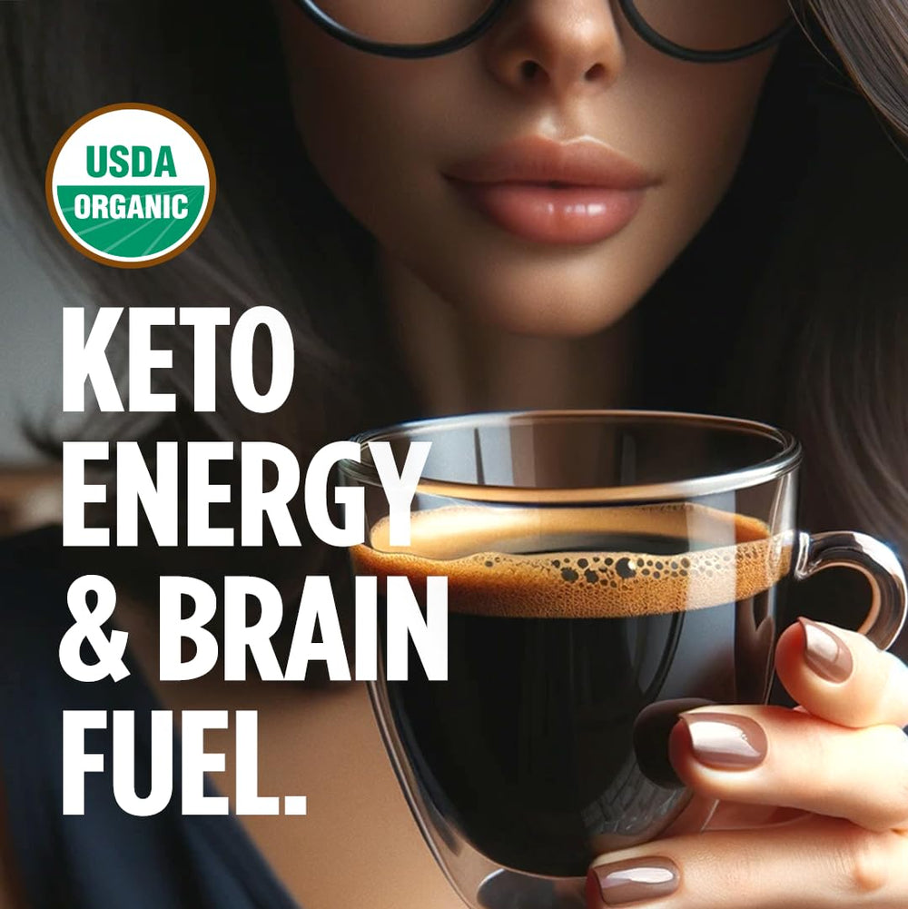 VitaCup Organic Genius brew cup showing bold, smooth flavor.