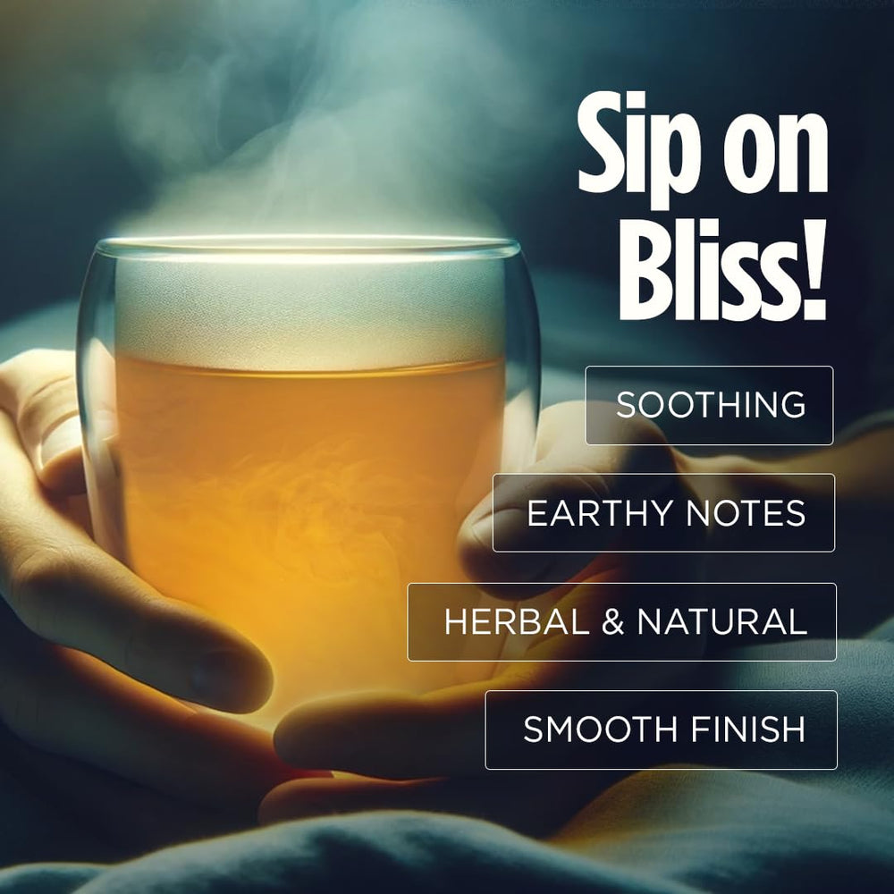VitaCup Sleep Fuel tea with coconut milk hints at creamy bedtime comfort.
