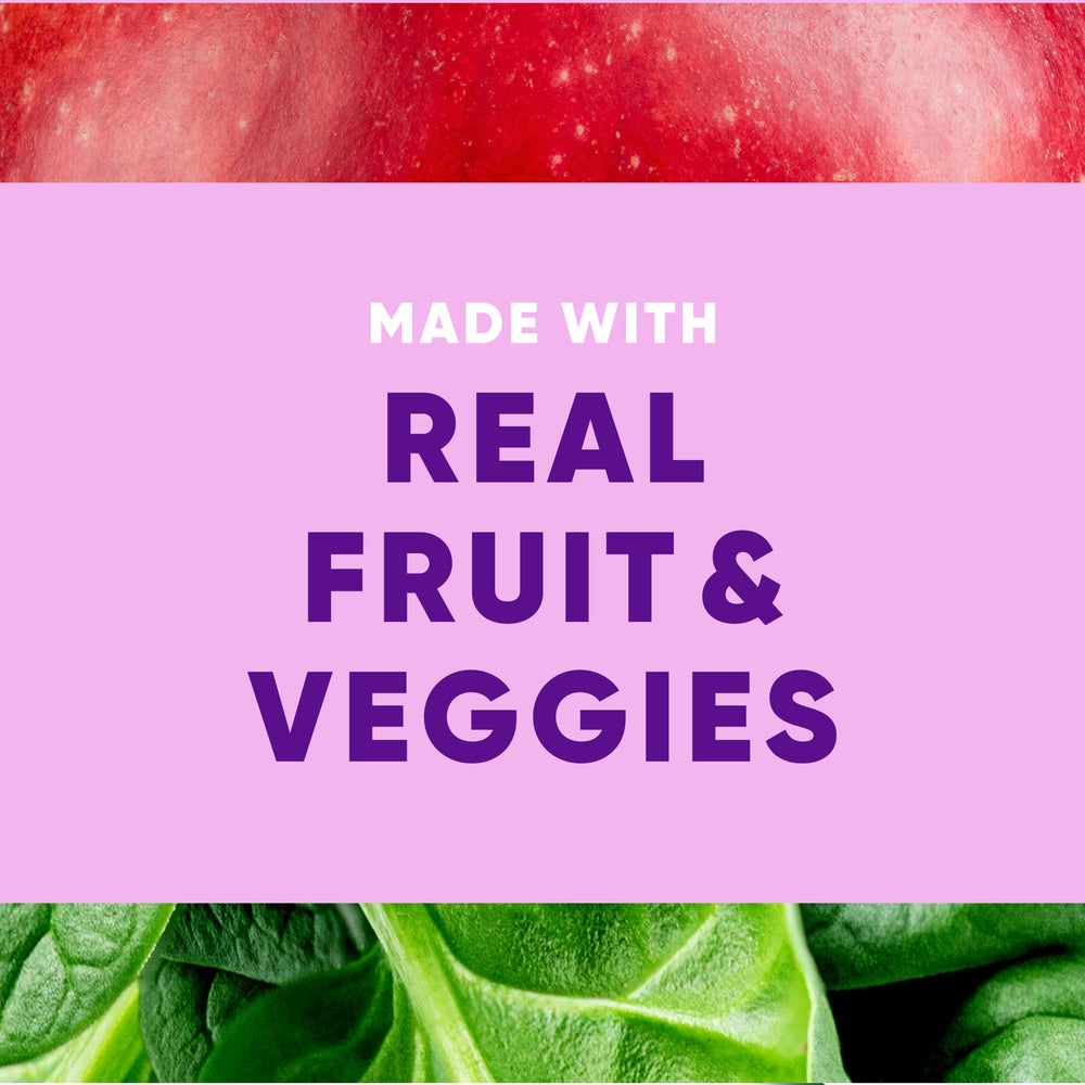 Vitafusion packaging notes gluten-free, GMO-free, and no added sugar