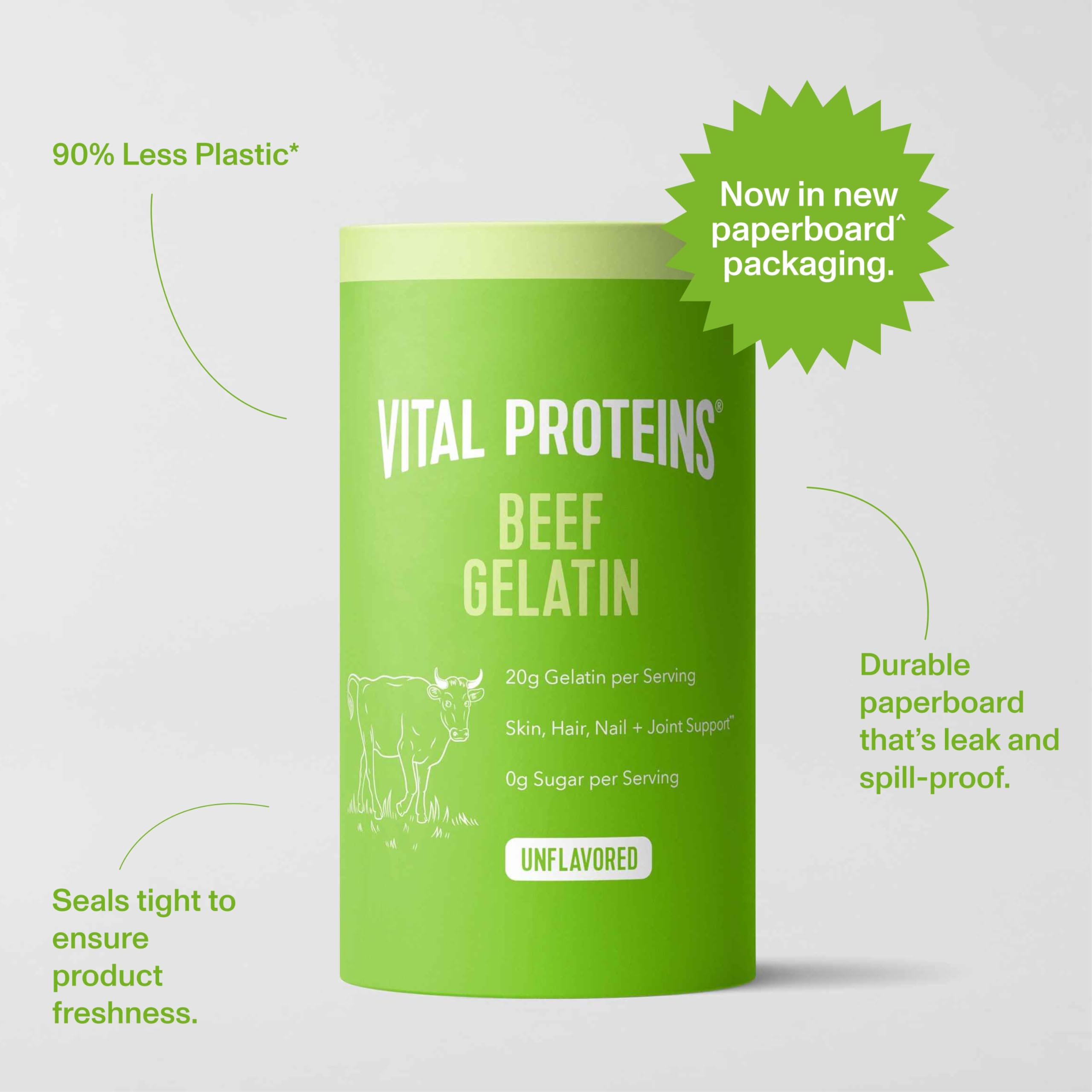 Vital Proteins Beef Gelatin Powder preparing pudding or custard at home